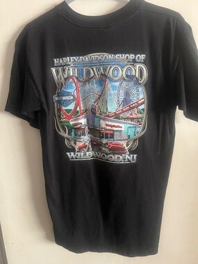 Harley Davidson T-Shirt from Wildwood , New Jersey , Size Medium